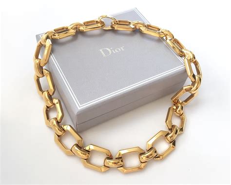 chain necklace dior|christian Dior choker necklaces.